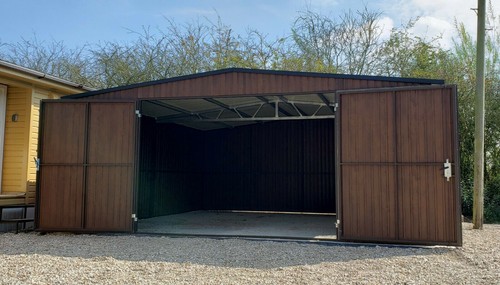 Metal workshop 18x18ft garden - metal,