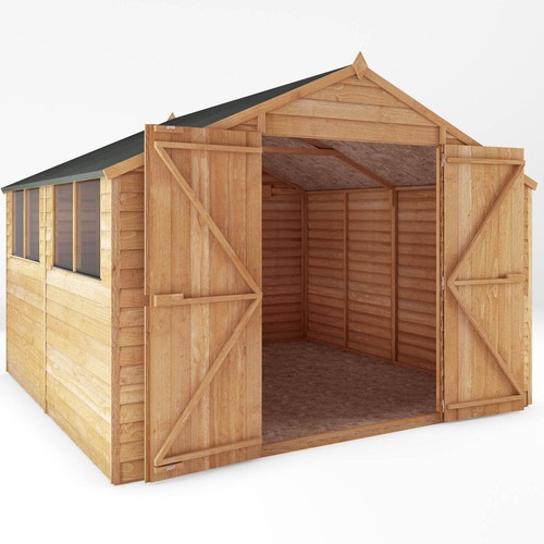 10x10 wooden garden shed - 10x10,