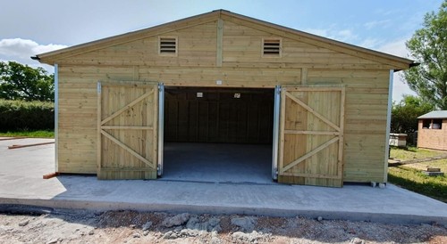 24x24 timber workshop garage - 24x24,