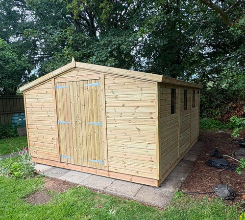 14x12 garden workshop - garden, /