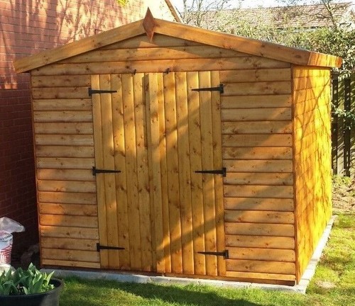 Wooden garden shed - 10'x8',