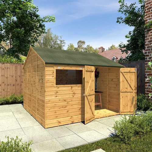 10x10 wooden garden - 10x10, shed