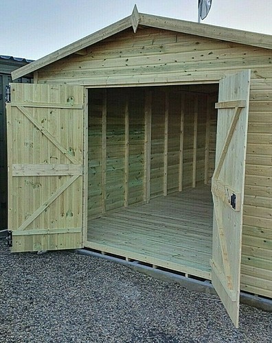 Wooden workshop tanalised - tanalised, shed