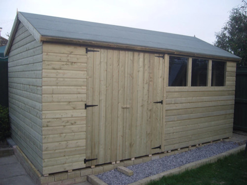 Garden shed work shop log - shed,