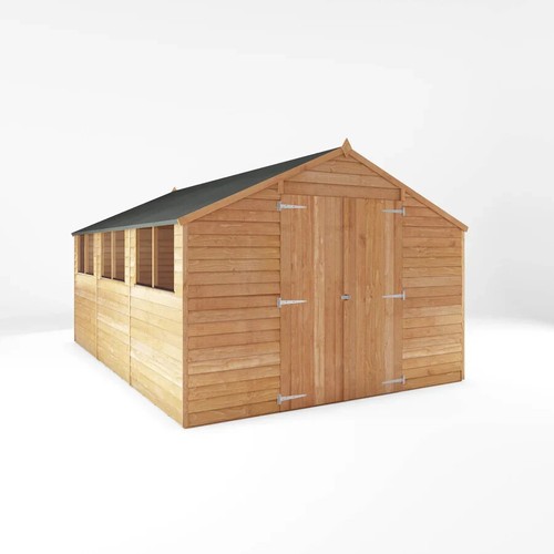 15x10 wooden garden shed - 15x10,