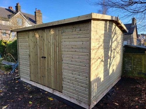 12x12 wooden garden shed apex