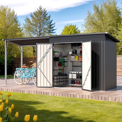 1 metal shed - metal, &