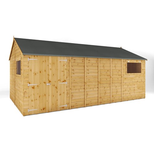 18x10 wooden garden shed - wooden,