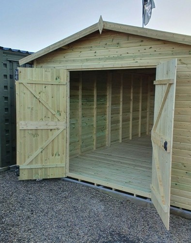 12x12 wooden workshop pressure - wooden,