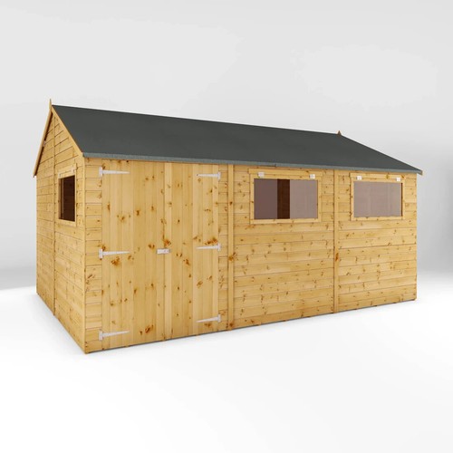 15x10 wooden garden shed - 15x10,