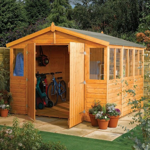 15x9 garden shed workshop apex - 15x9,
