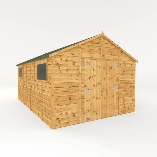 16x10 wooden garden shed - garden,