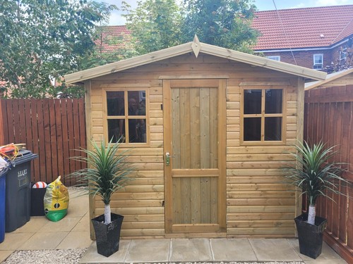 Shed summerhouse apex garden - shed,