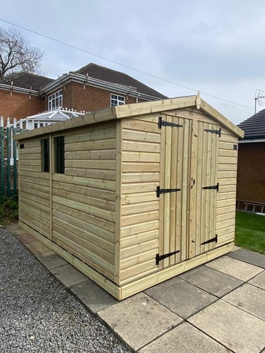 12x8 apex garden shed - 12x8,