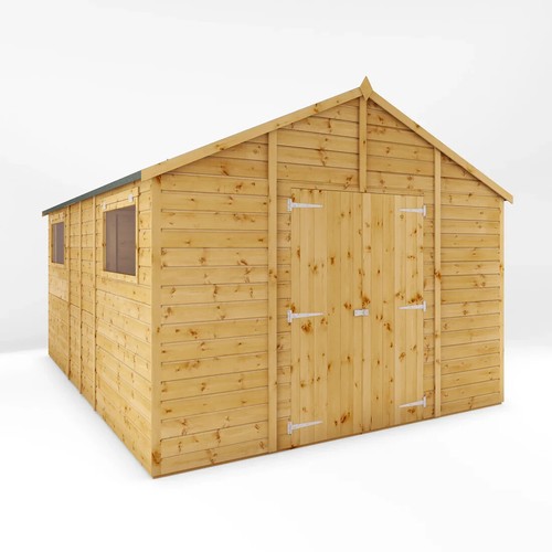 14x10 wooden garden shed - 14x10,