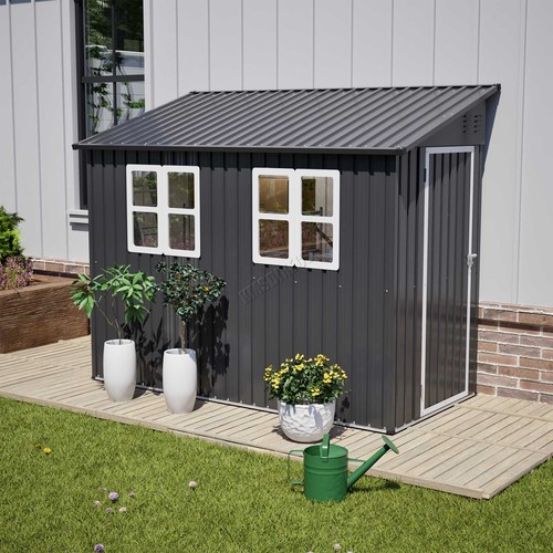 Birchtree 4x8ft lean garden - 4x8ft,