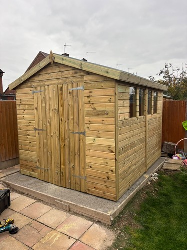 Cheap garden shed 8ft 6ft - shed,